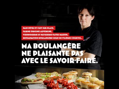 affiche ma boulangère ne plaisante pas avec le savoir-faire