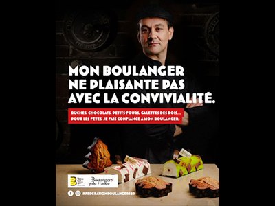 affiche mon boulanger ne plaisante pas avec la convivialité