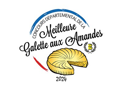 logo concours départemental galette aux amandes 2023